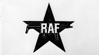 Archive image: The logo of the RAF - Red Army Faction - on the front of a letter from the RAF.  (Source: dpa/AP)