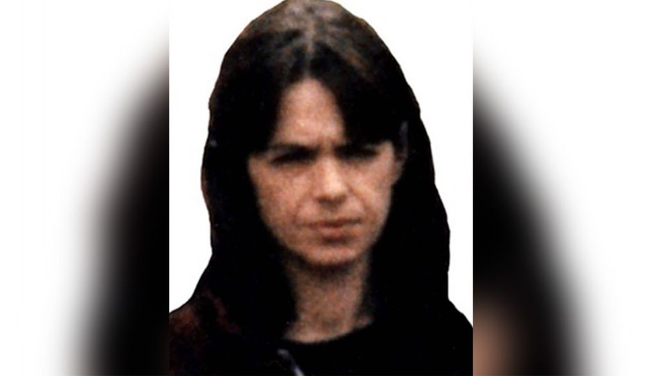 A wanted photo from the Dutch police shows the wanted RAF terrorist Daniela Klette