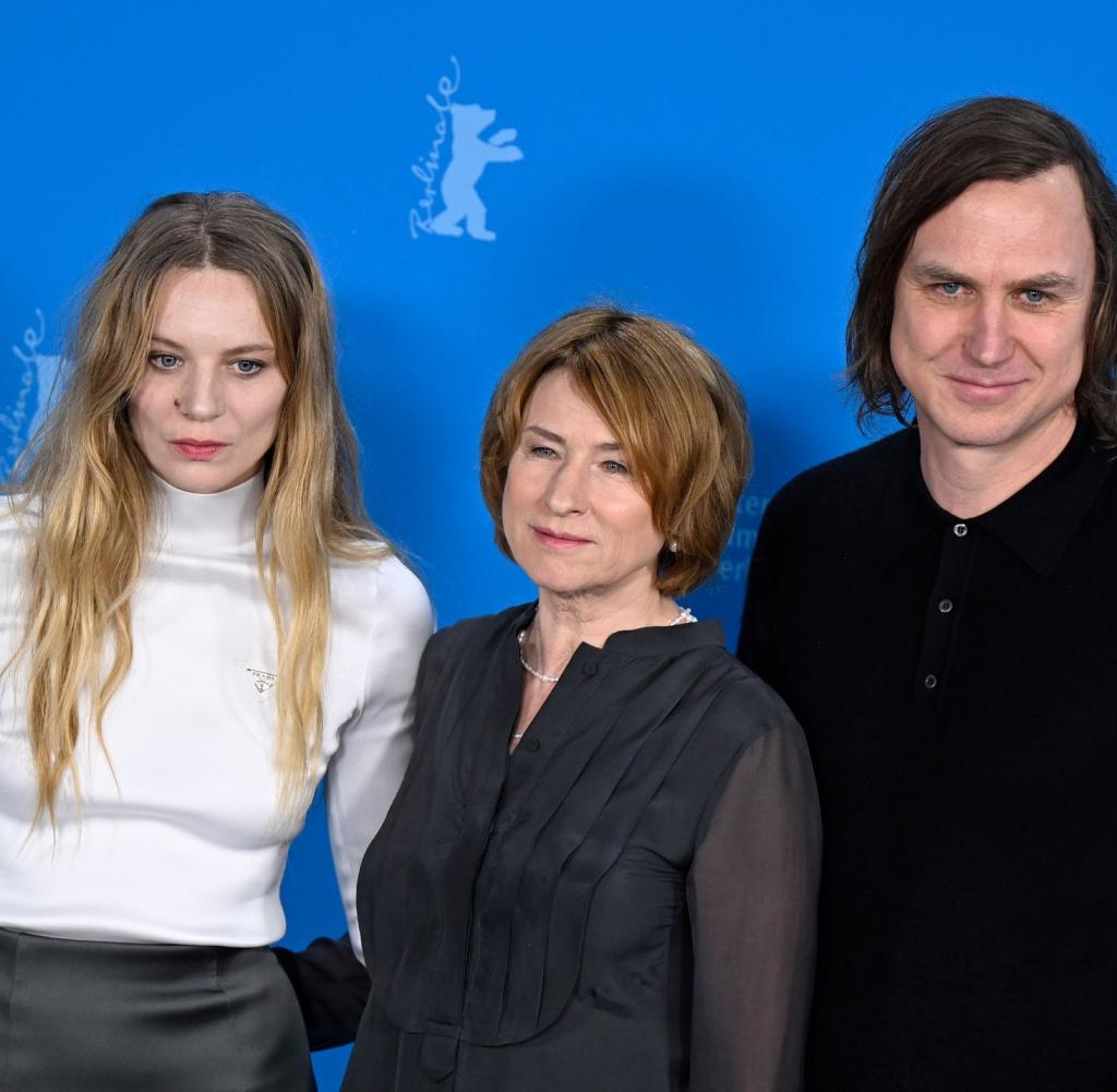 Lilith Stangenberg, Corinna Harfouch und Lars Eidinger auf der Berlinale