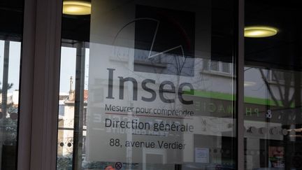 The INSEE headquarters in Montrouge (Hauts-de-Seine), January 18, 2024. (RICCARDO MILANI / HANS LUCAS / AFP)
