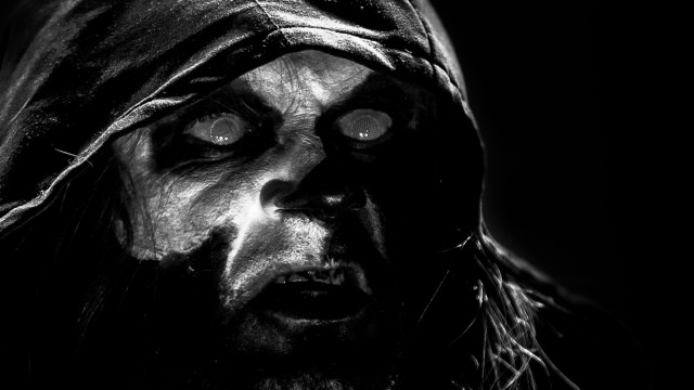 Controversial appearance at "Dark Easter Metal Meeting": The abysmal evil or just a provocateur: Taake frontman Ørjan Stedjeberg alias Hoest.
