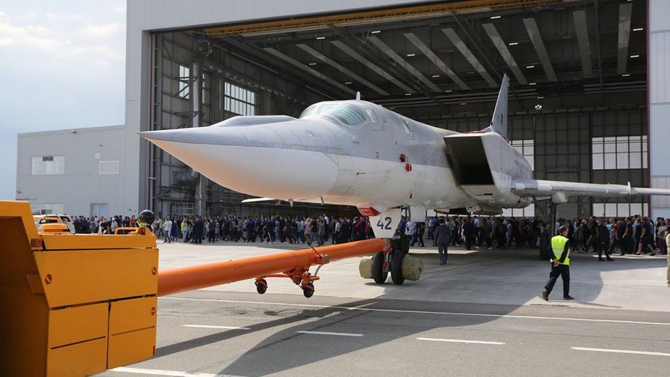 Rollout of the first Tu-22M3M.