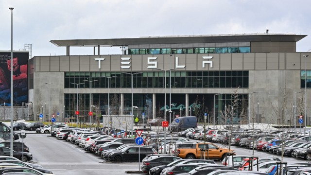 Tesla factory in Grünheide