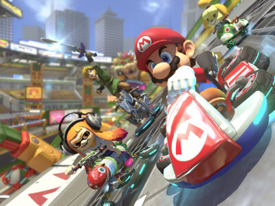 Mario Kart 8 Deluxe impresses with more tracks and characters than any other part of the racing game series before.