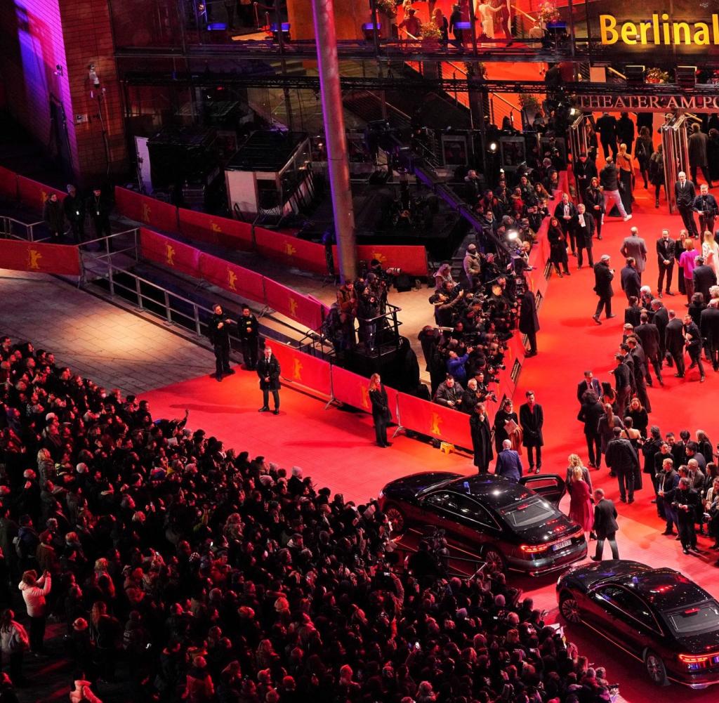 Along with Cannes and Venice, the Berlinale is one of the world's largest film festivals (archive image).