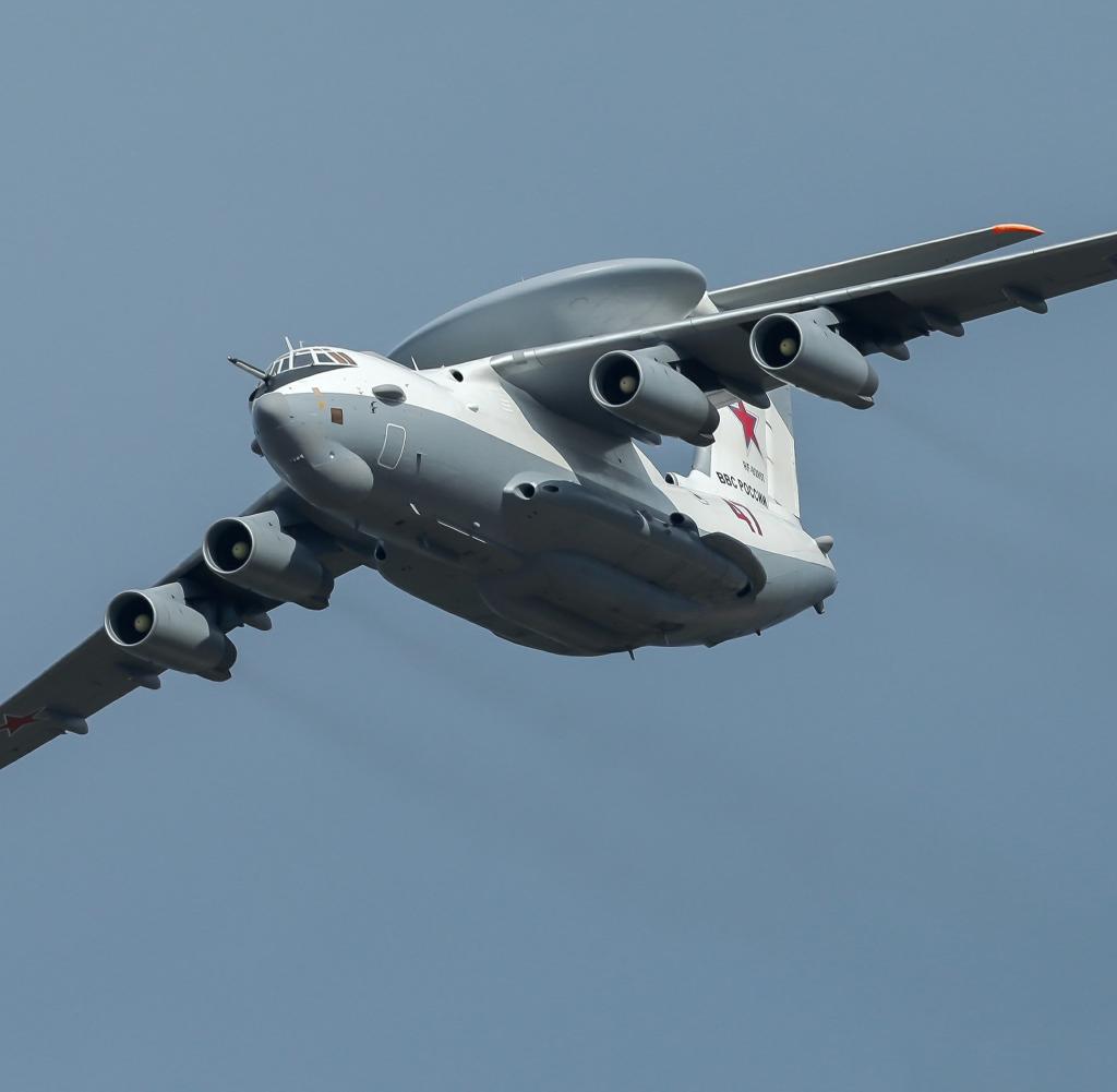 A Beriev A-50U is said to have been shot down (archive photo)