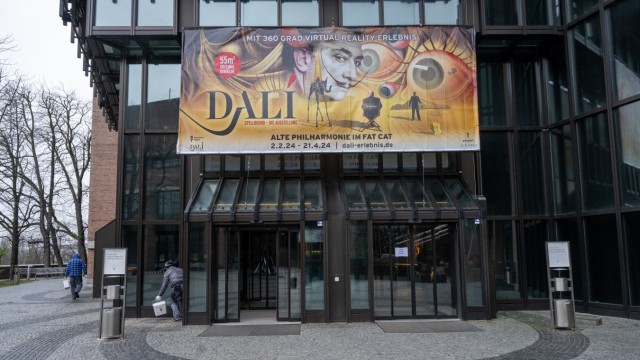 Dalí in Munich: The Dali show in the former Philharmonic Hall can be visited until April 21st.