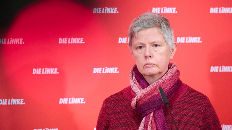 Left-wing politician Katina Schubert.