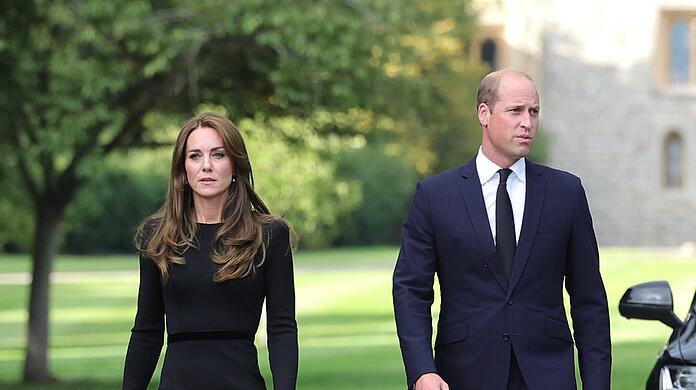 Prince William is currently appearing in public without his sick Princess Kate
