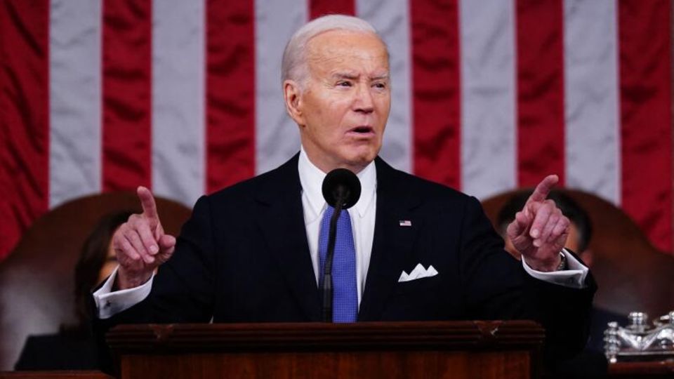 On his third "State of the Union Address" Joe Biden criticized his predecessor Donald Trump again and again, but without mentioning his name