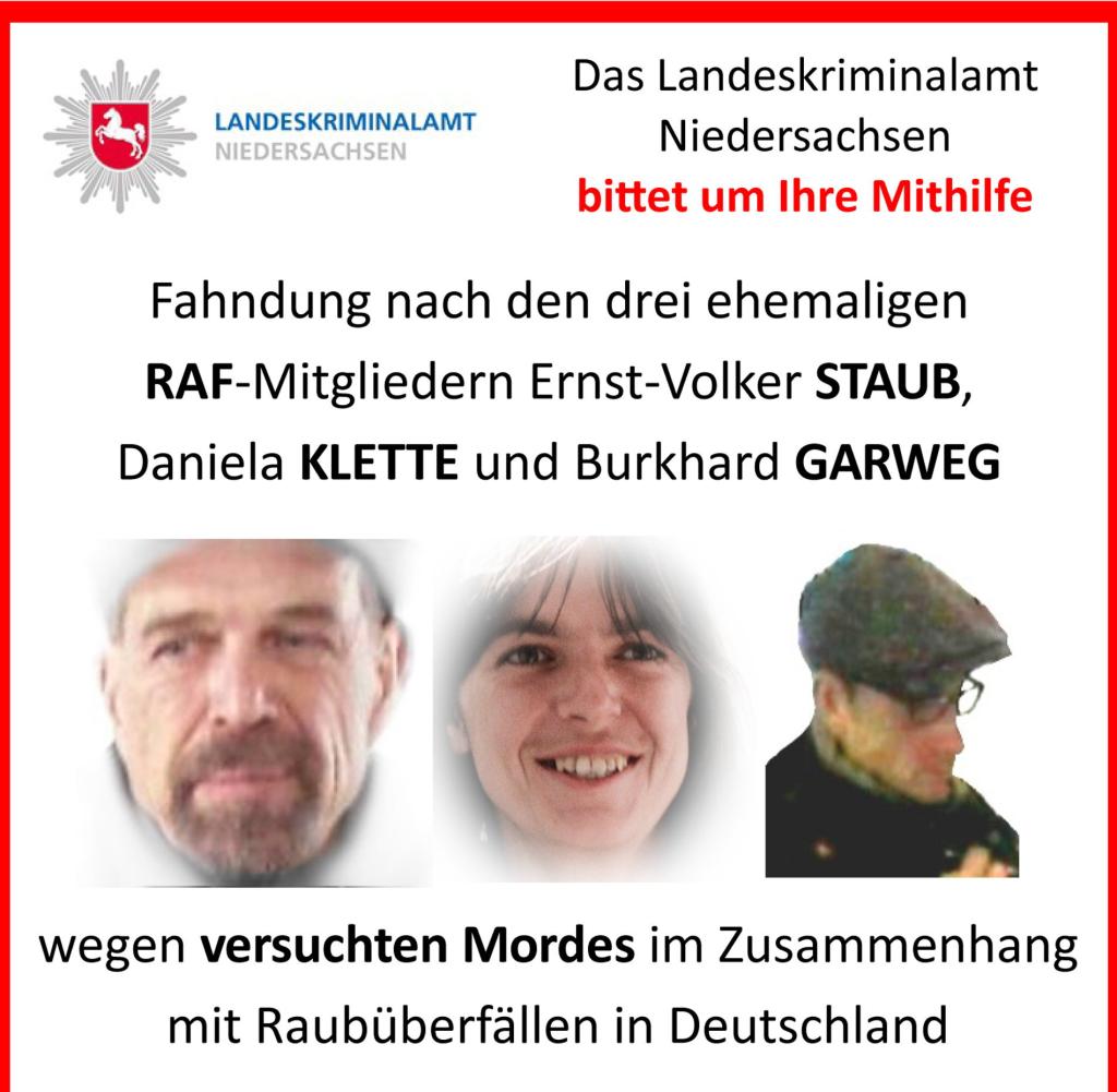 Former RAF terrorist Daniela Klette caught in Berlin