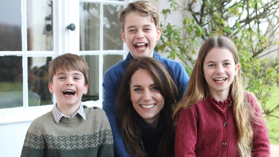 Princess Kate and her three children