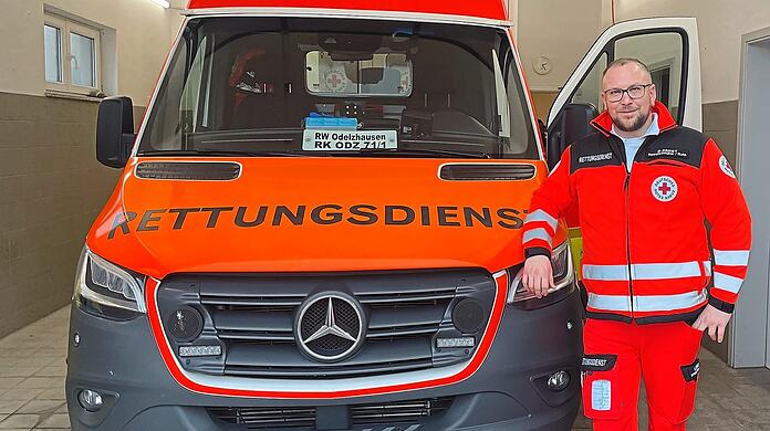 Daniel Ernst (41) has noticed an increase in the number of calls at his rescue station in Odelzhausen.