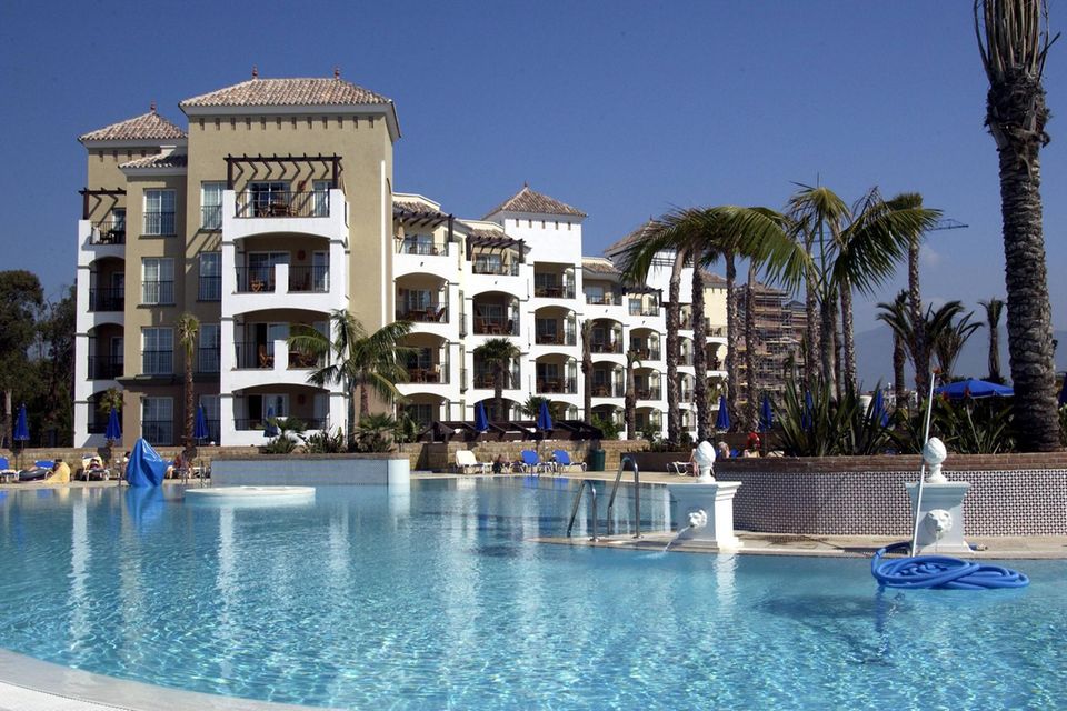 The Marriott Playa Andaluzia near Marbella on the Costa del Sol is currently being marketed as a time-share hotel