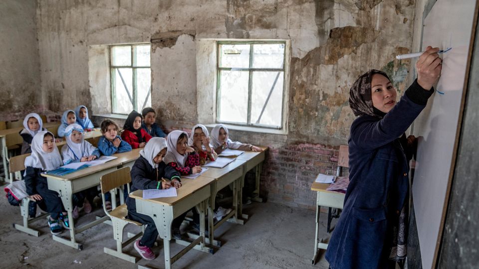 A girls' fund in Kabul, Afghanistan, summer 2023