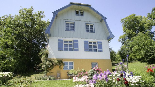 Excursions with a stop: The walk leads past the former house of Gabriele Münter and Wassily Kandinsky.