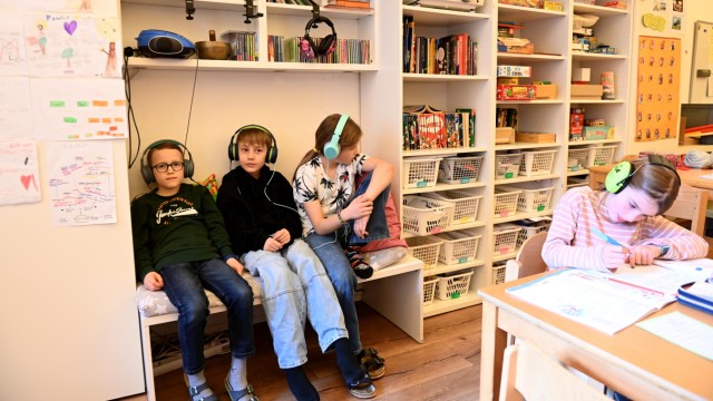 Hort "Children's House" in Neuhausen has to move out: the children can relax in the after-school care center after lessons.