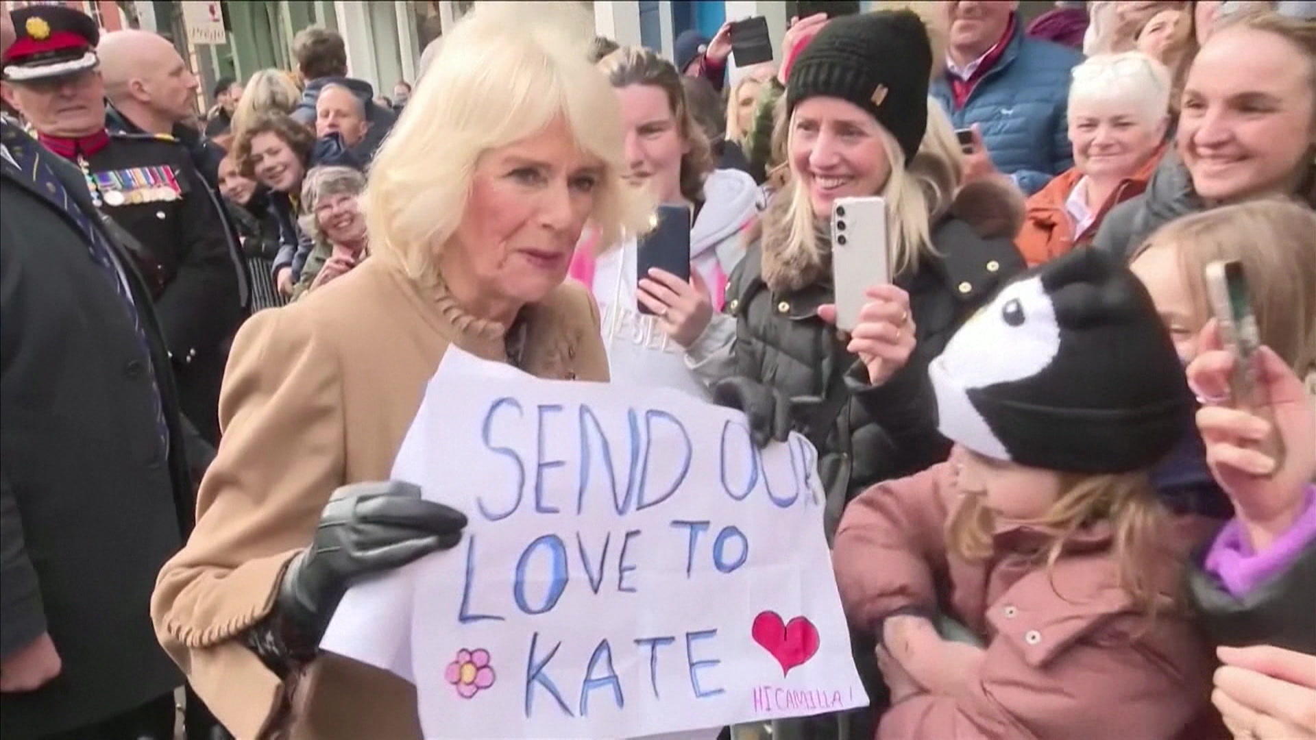Moving well wishes for Princess Kate This is how Queen Camilla reacts