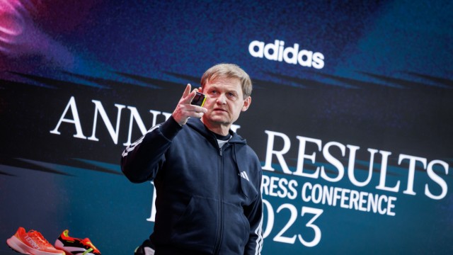 Sporting goods: CEO Björn Gulden is setting the pace at Adidas.