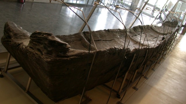 Archeology: The boats are now in the Museo delle Civiltà in Rome.
