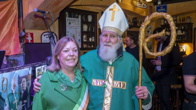 St. Patrick's Day in Munich: Siobhán Freidank (left) will lead the St. Patrick's Day parade in Munich for the first time as Grand Marshal.