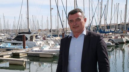 The mayor of Agde, in Hérault, Gilles d'Ettore, in Cap d'Agde, March 31, 2021. (ALAIN ROBERT / SIPA)