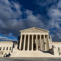 The Supreme Court building in Washington DC: