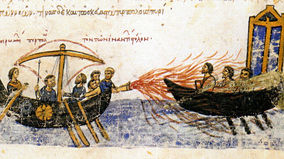 The Greek fire had a powerful effect, but could only be used with a complicated procedure.