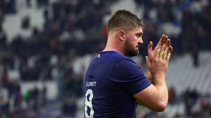The captain of the France team Grégory Alldritt during the Blues' defeat against Ireland, February 2, 2024. (CLEMENT MAHOUDEAU / AFP)